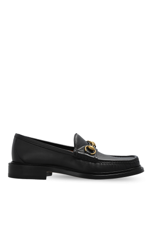 Leather loafers