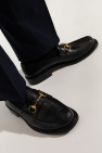Gucci BLACK Leather loafers