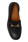 Gucci BLACK Leather loafers
