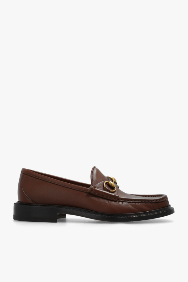 gucci Schn Leather loafers