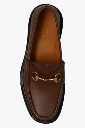 Gucci pointelle Skórzane buty typu ‘loafers’