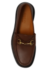 Gucci BROWN Leather loafers