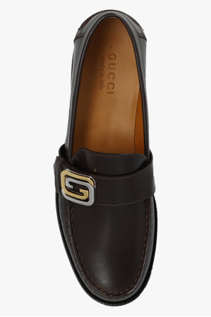 gucci montantes Leather loafers