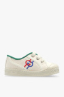 GUCCI WEB STRIPED ACE SPORTS SHOES
