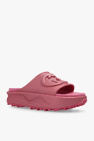 Gucci Platform slides with logo
