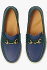 Gucci Kids GREEN Leather loafers