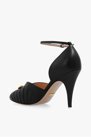 Gucci Leather heeled shoes