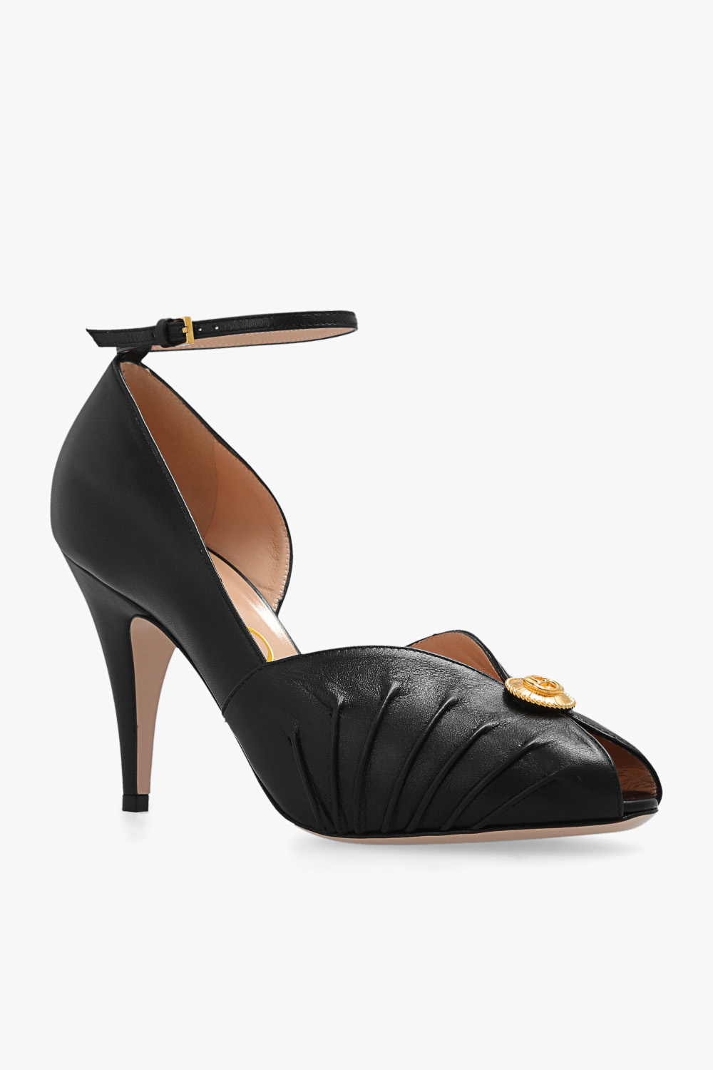 Gucci Leather heeled shoes