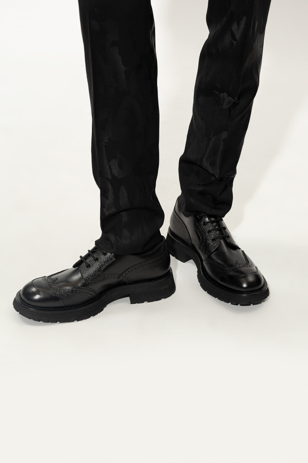 Alexander McQueen Sandals With Bow G 5.8 J0 Blush