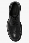 Alexander McQueen BLACK Leather derby shoes