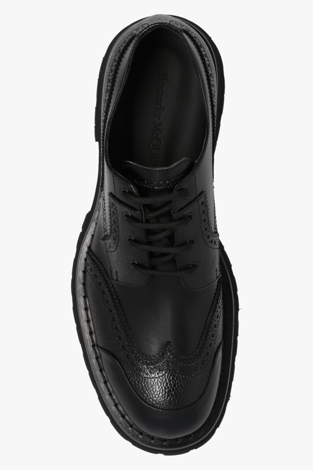 Alexander McQueen Leather derby shoes