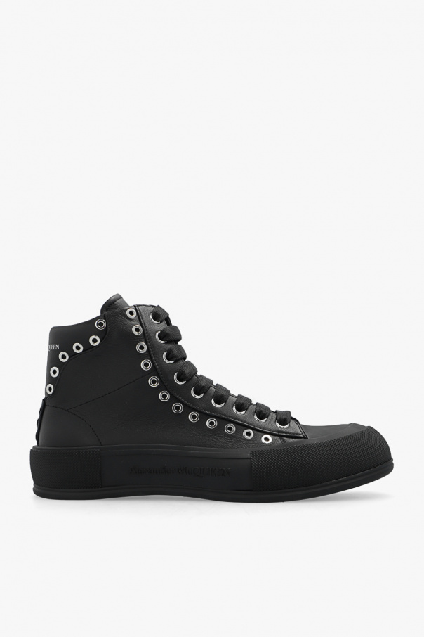 Alexander McQueen Leather ankle boots