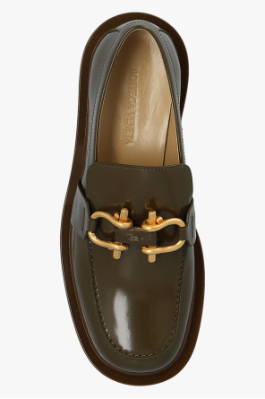 Bottega stack Veneta ‘Monsieur’ leather loafers