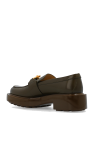 Bottega Veneta GREEN ‘Monsieur’ leather loafers