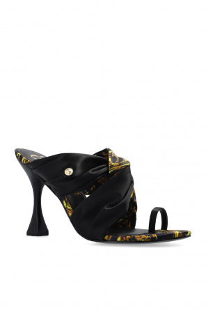 Versace Jeans Couture Mules with ‘Regalia Baroque’ print