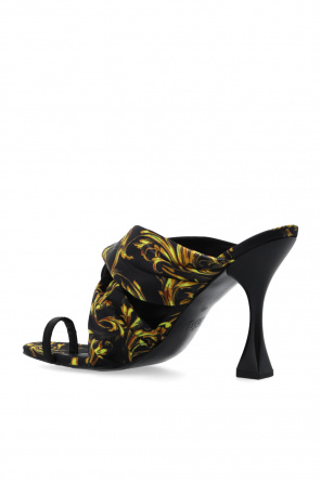 Versace Jeans Couture Mules with ‘Regalia Baroque’ print