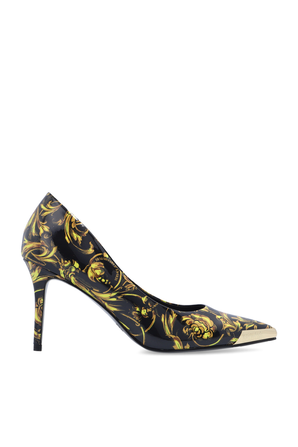 Versace Jeans Couture Pumps with ‘Regalia Baroque’ print