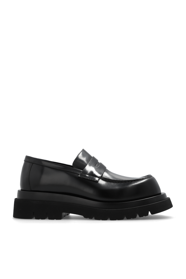 Leather loafers od Bottega Veneta