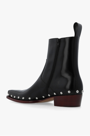 bottega belted Veneta ‘Ripley’ heeled Nappa boots