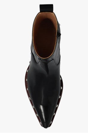 bottega elasticated Veneta ‘Ripley’ heeled ankle boots