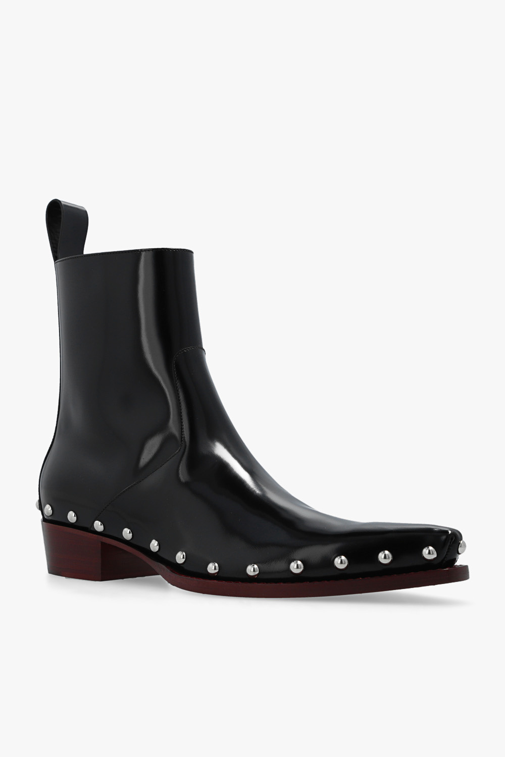 bottega amp Veneta ‘Ripley’ heeled ankle boots