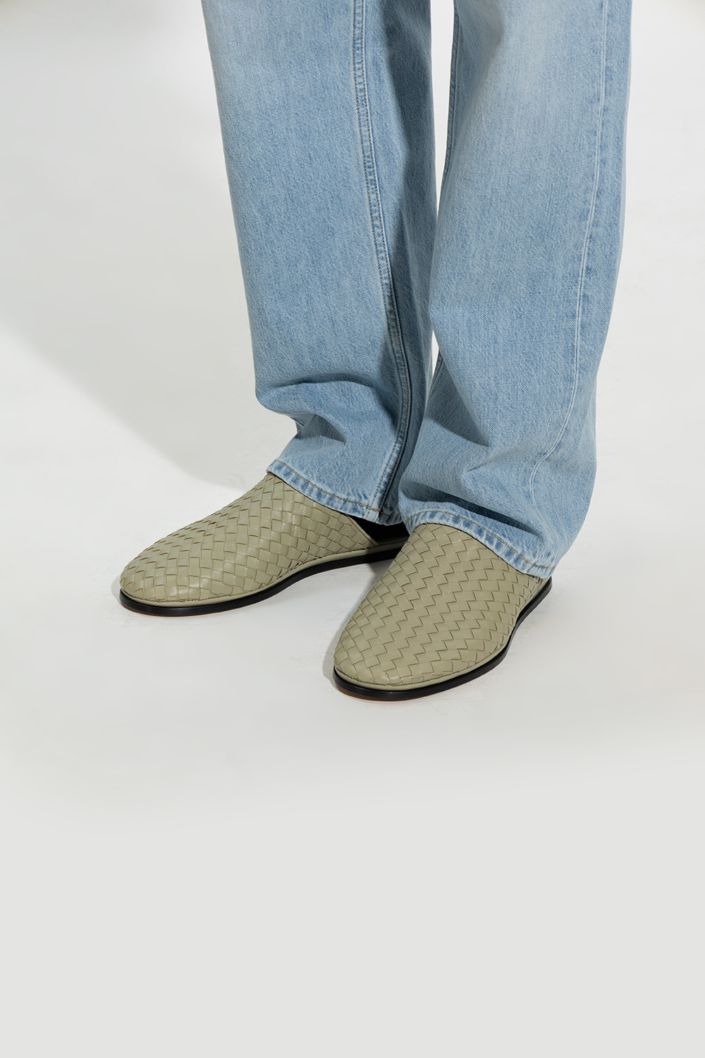 Bottega Veneta Leather slides