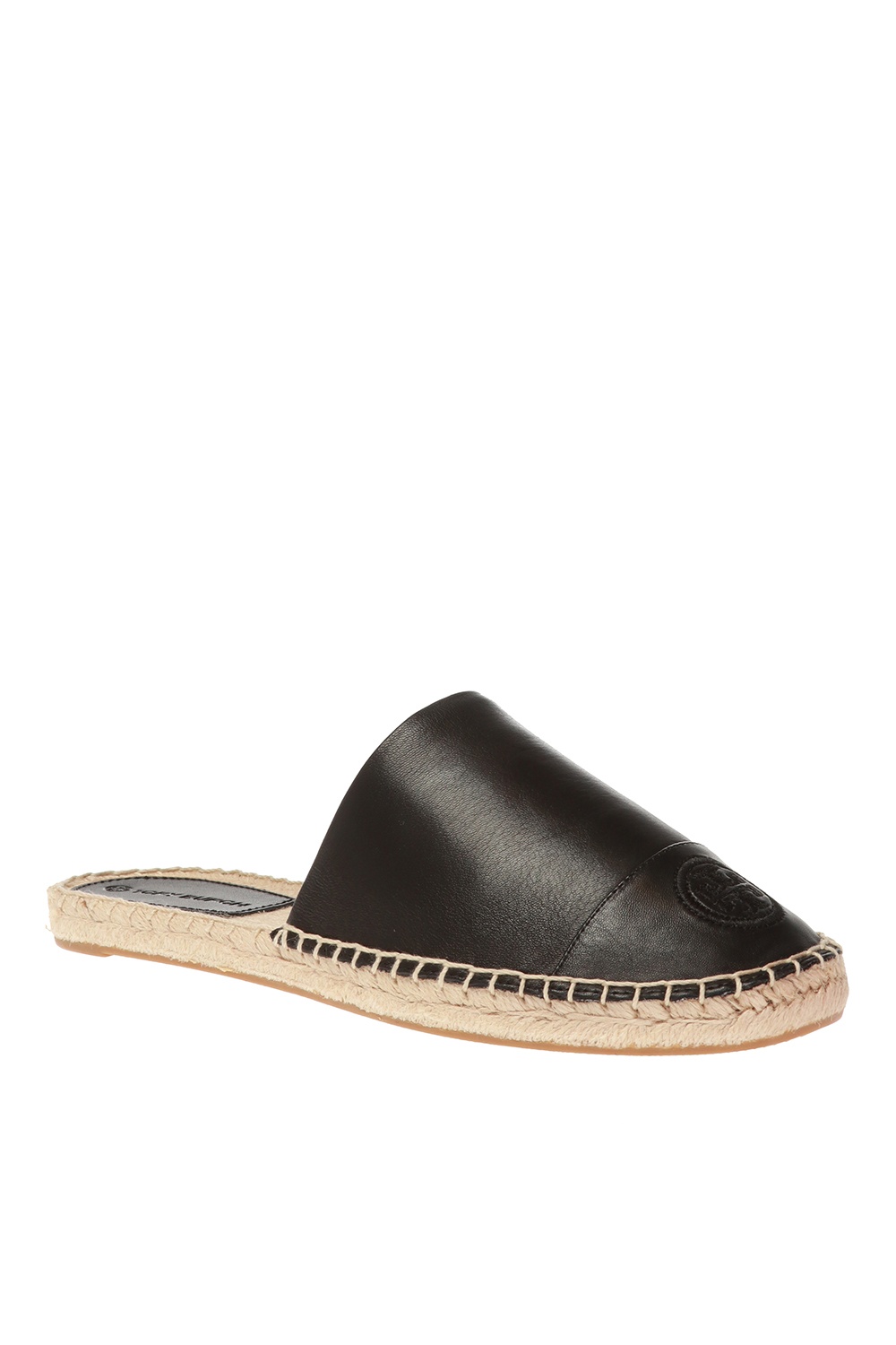 Black Logo slides Tory Burch - Vitkac TW