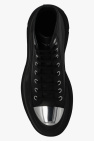 Alexander McQueen BLACK Leather high-top sneakers
