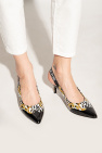 Versace Jeans Couture BLACK Patterned pumps