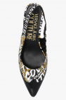 Versace Jeans Couture BLACK Patterned pumps