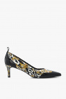 Versace Jeans Couture BLACK Patterned pumps