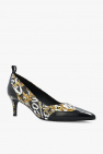 Versace Jeans Couture BLACK Patterned pumps