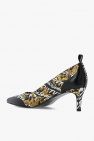 Versace Jeans Couture BLACK Patterned pumps