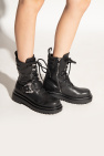 Versace Jeans Couture Combat boots with decorative buckle