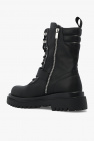 Versace Jeans Couture Combat boots with decorative buckle