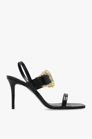 Heeled sandals od Versace jeans voile Couture