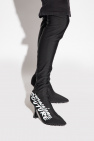 Versace Jeans Couture BLACK Boots with logo