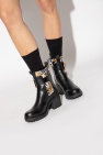 Versace Jeans Couture BLACK Heeled ankle boots with logo