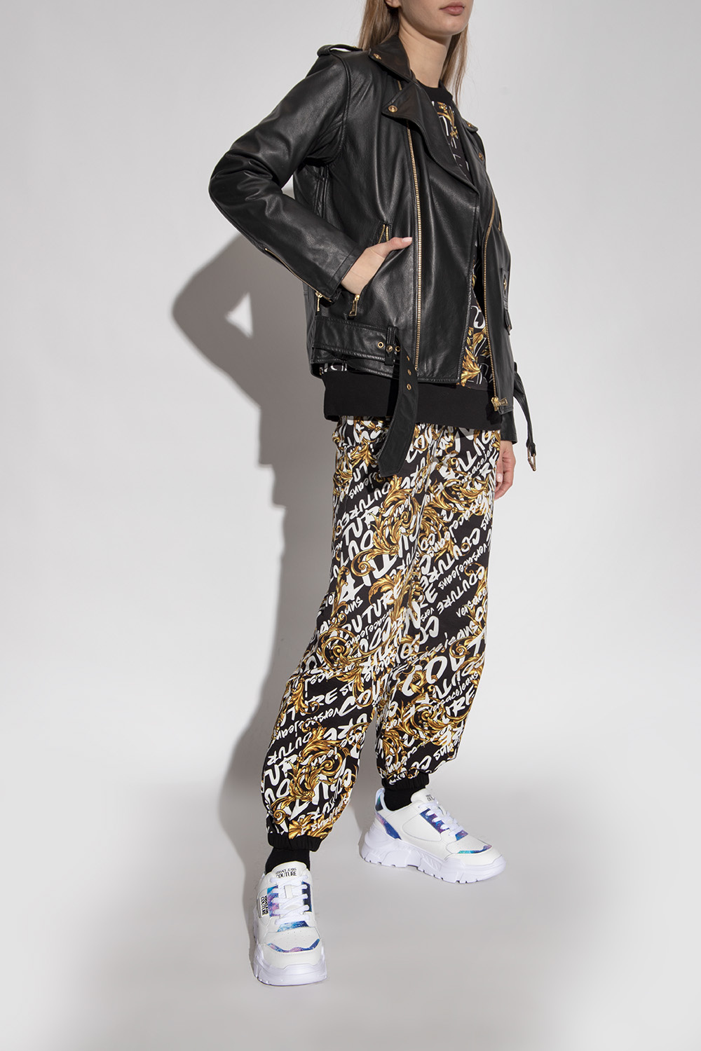 versace jeans couture leopard