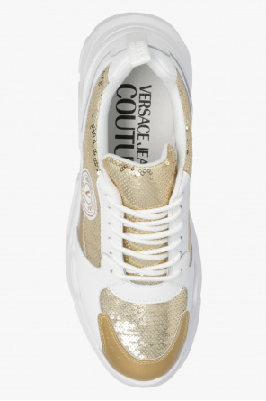 Versace Jeans Couture Sequinned sneakers