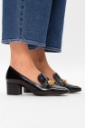 Tory Burch BLACK Leather moccasins