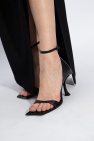 Balenciaga BLACK ‘Hourglass’ heeled sandals