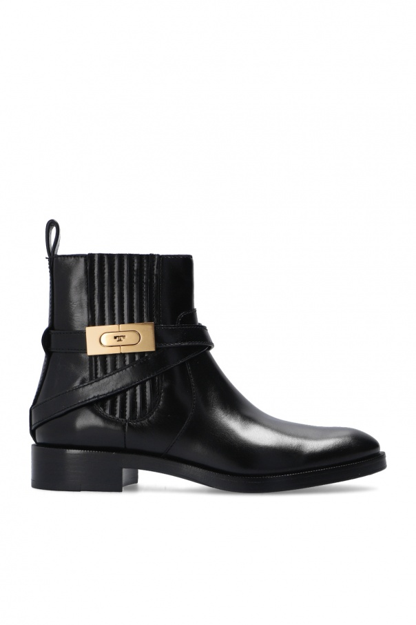 Black 'Sierra' leather ankle boots Tory Burch - Vitkac Italy