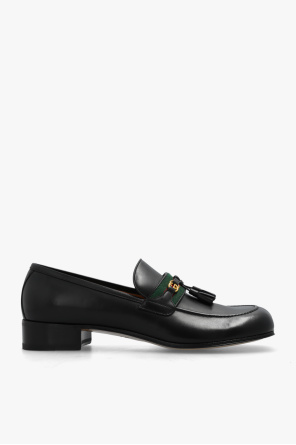 Gucci perforated Oxford shoes