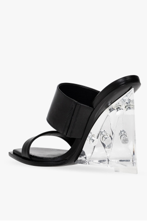 Alexander McQueen ‘Shard’ wedge slides