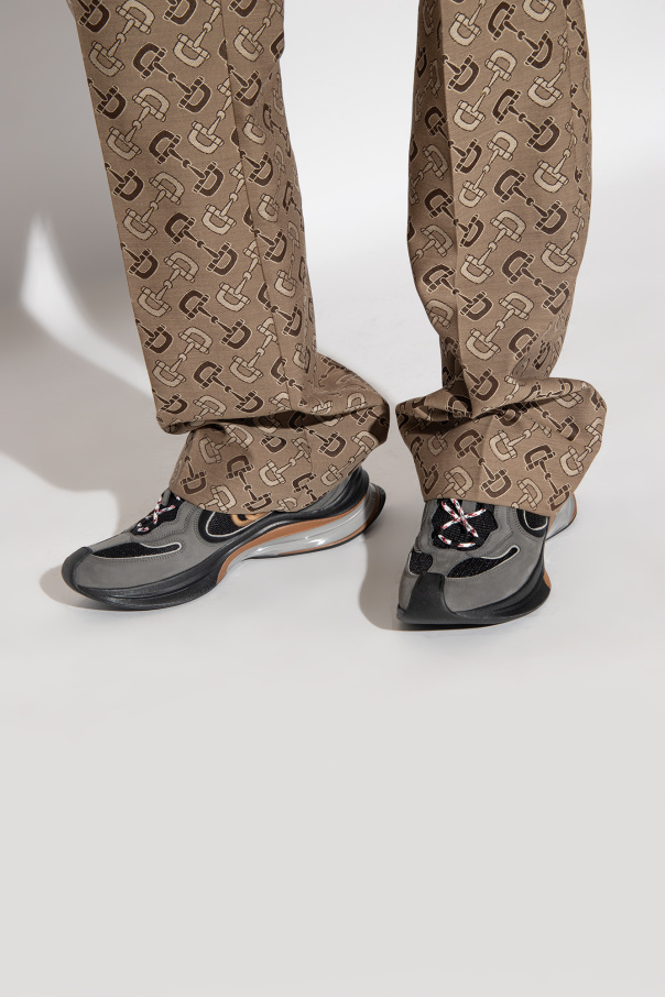Gucci Gucci Slide Interlocking G Leather Black