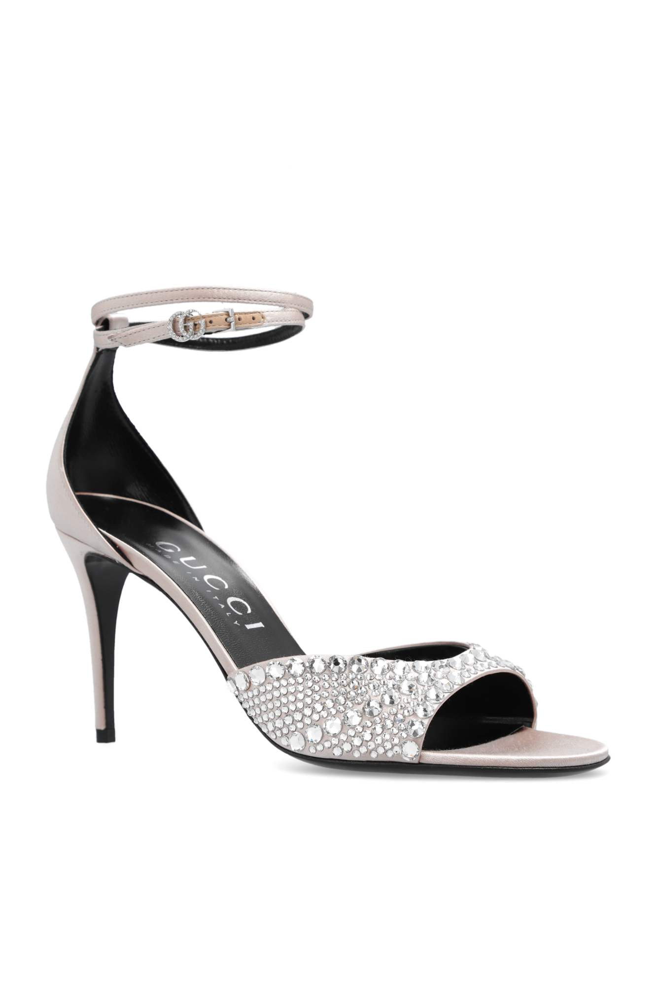 Gucci Satin heeled sandals | Women's Shoes | Vitkac