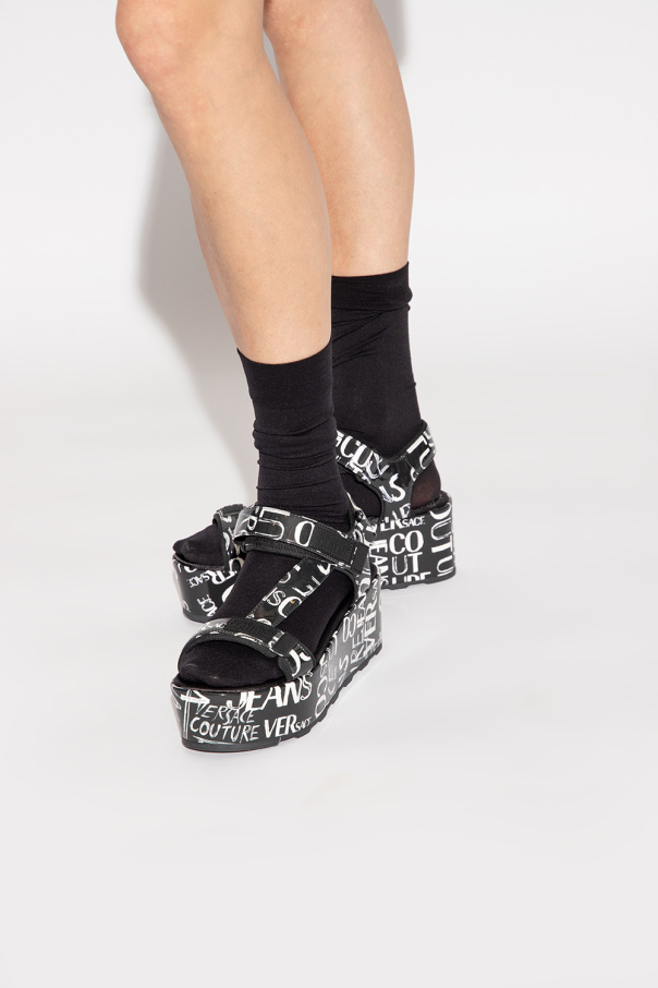 Versace Jeans Couture ‘Mallory’ platform sandals