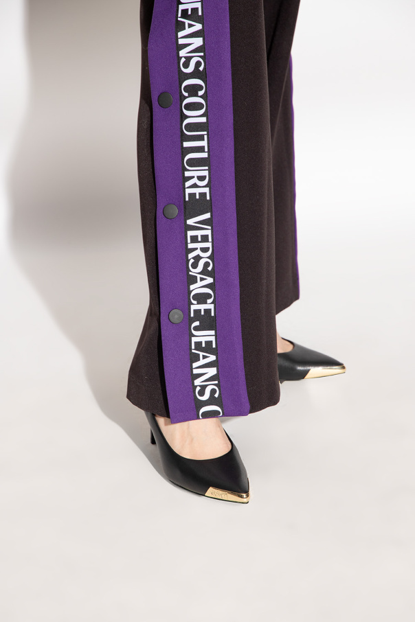 Versace Jeans Couture ‘Scarlett’ leather stiletto pumps
