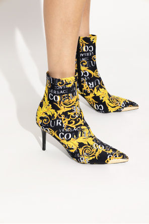 ‘scarlett’ heeled ankle boots od Versace jeans Medium Couture
